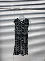 cannage jacquard sundress