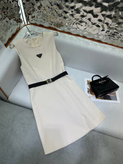 European and American style sleeveless dress series - summer elegance, simplicity but not simplicity