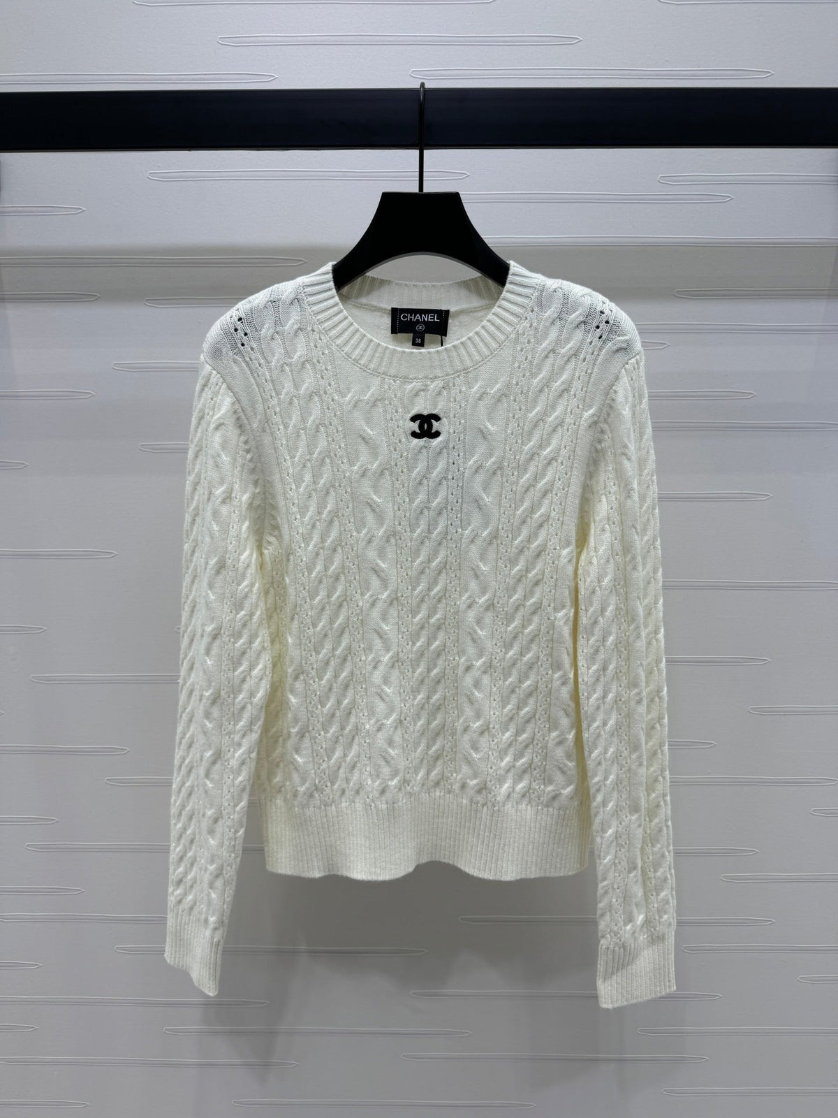 24FW NEW CC crew neck knitted sweater