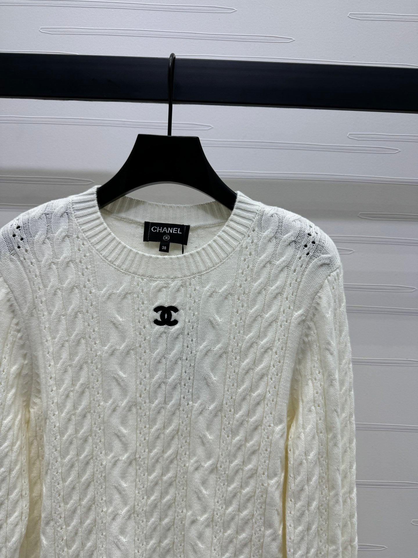 24FW NEW CC crew neck knitted sweater