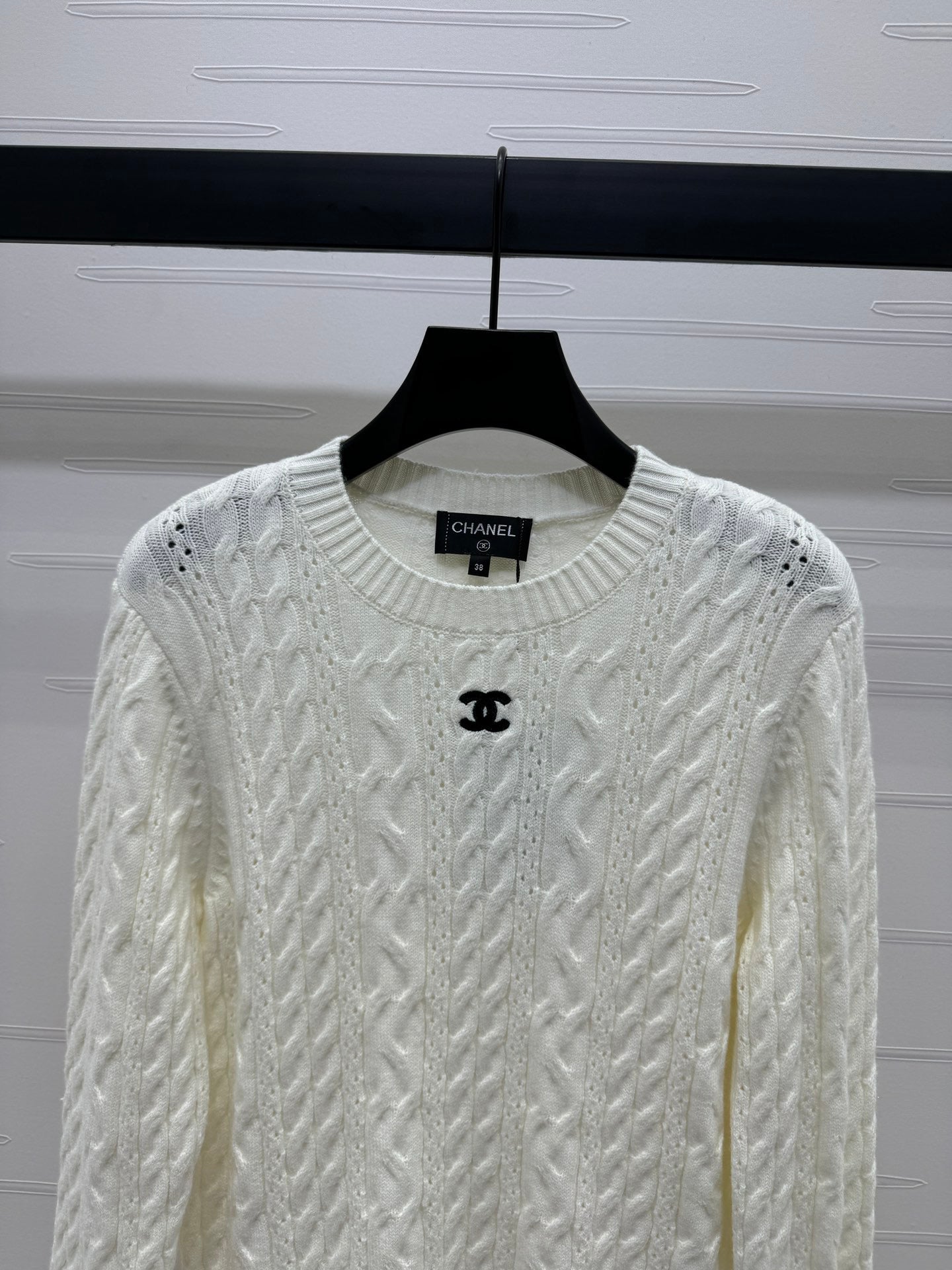 24FW NEW CC crew neck knitted sweater