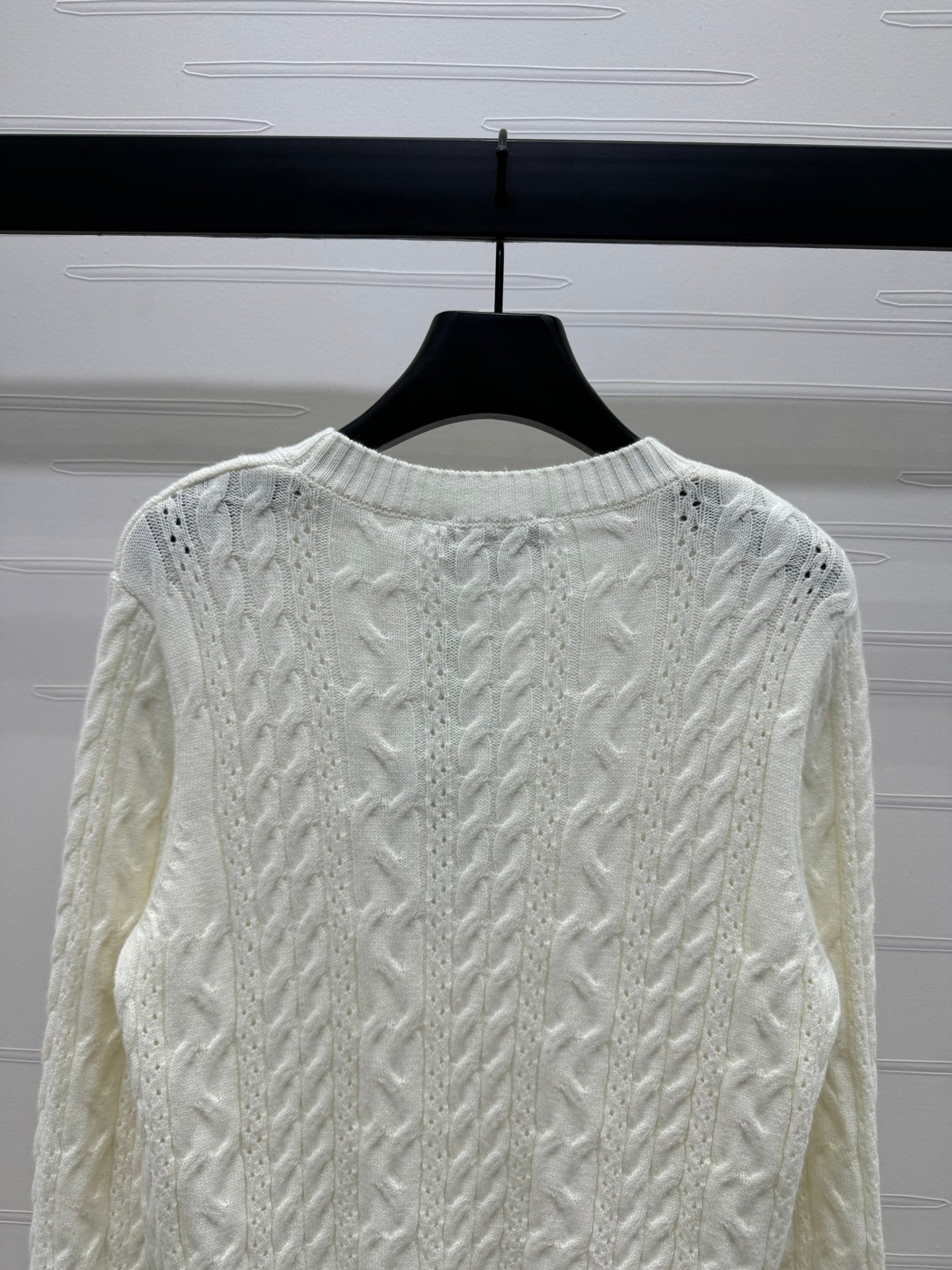 24FW NEW CC crew neck knitted sweater