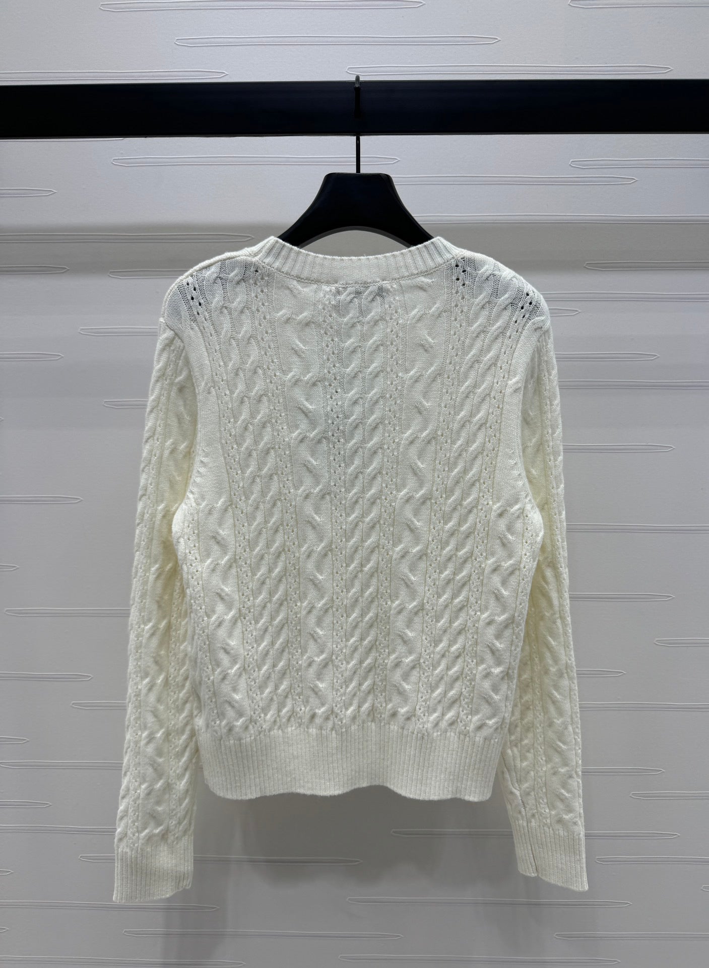 24FW NEW CC crew neck knitted sweater