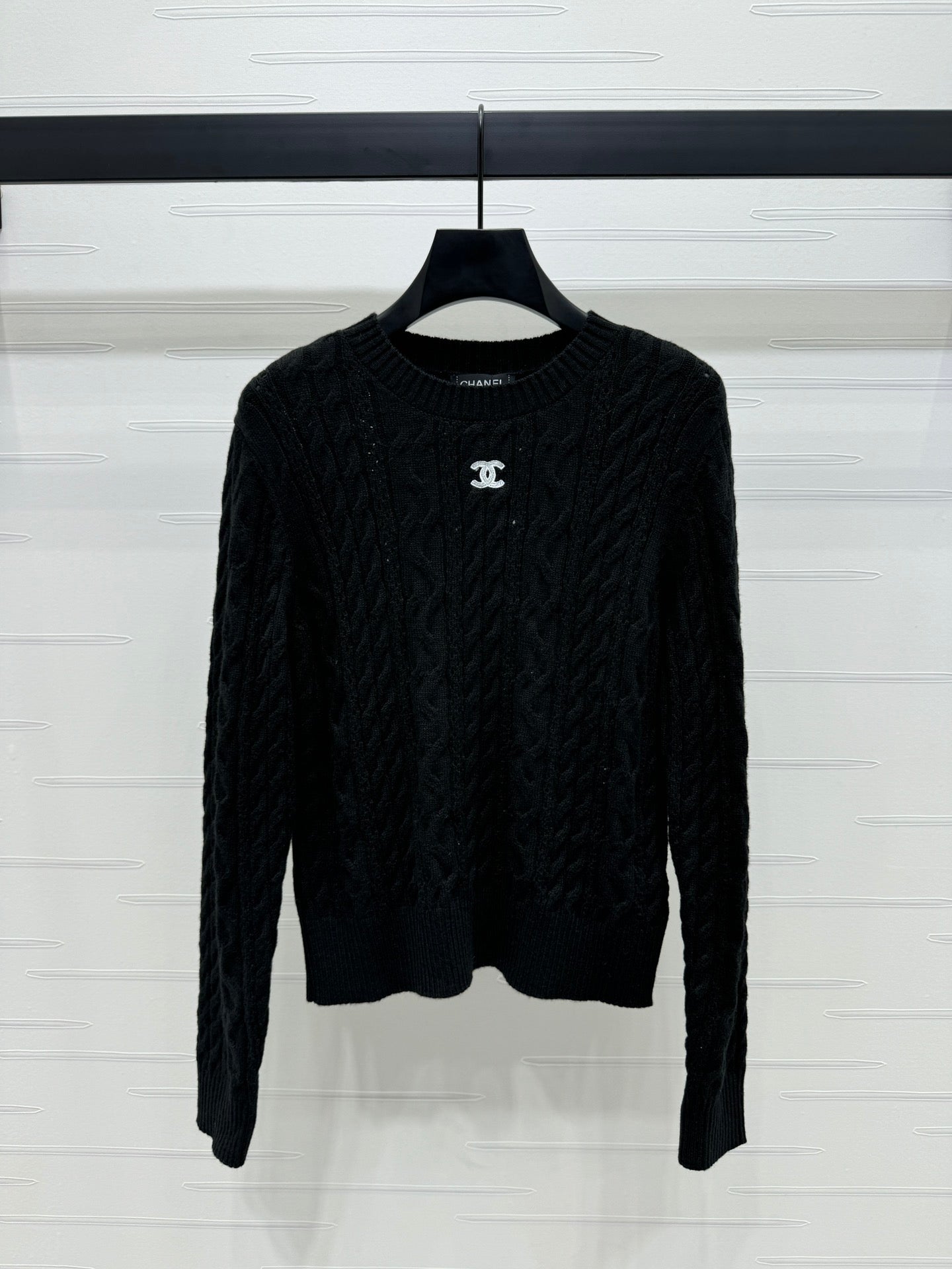 24FW NEW CC crew neck knitted sweater