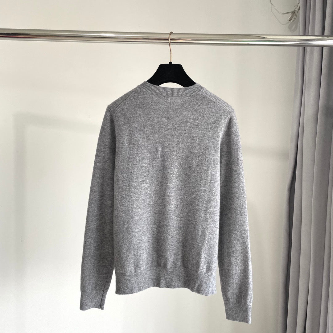 24FW NEW LEW long-sleeved crew neck sweater