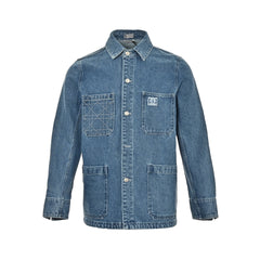 Cannage denim workwear denim jacket