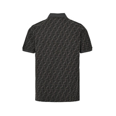 All-over printed double F Polo short sleeves