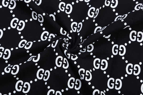 All-Over Double G Print Polo Shirt